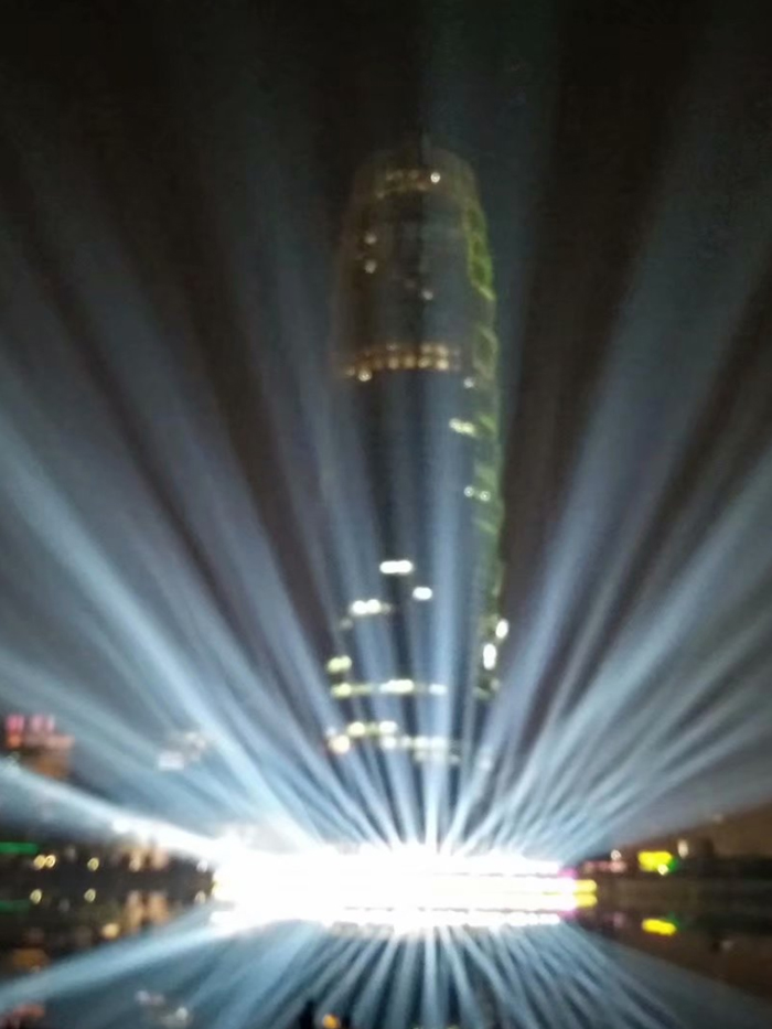 河南郑州玉米楼灯光项目